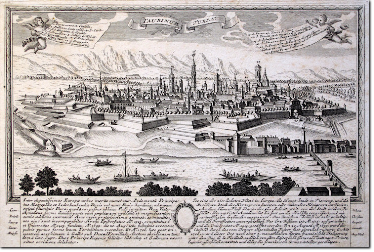 LEOPOLD. Taurinum - Turin (Torino). 1725