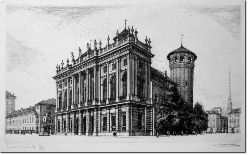 CARBONATI. Torino - Palazzo Masama. 1930