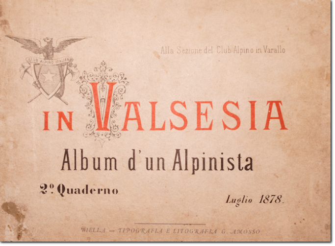 VALLINO. In Valsesia. Album d'un Alpinsita