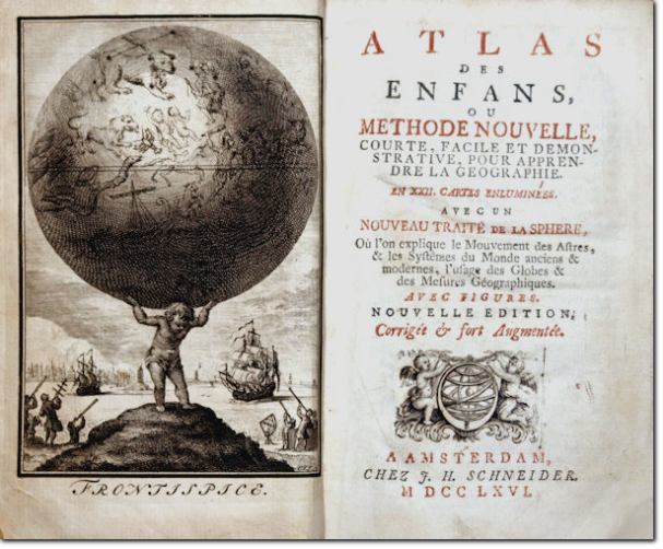 SCHNEIDER - SEPP. Atlas des Enfans... 1766