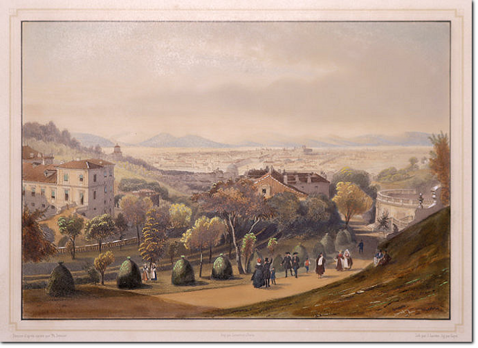 BENOIST. Torino presa dalla Vigna della regina. 1845